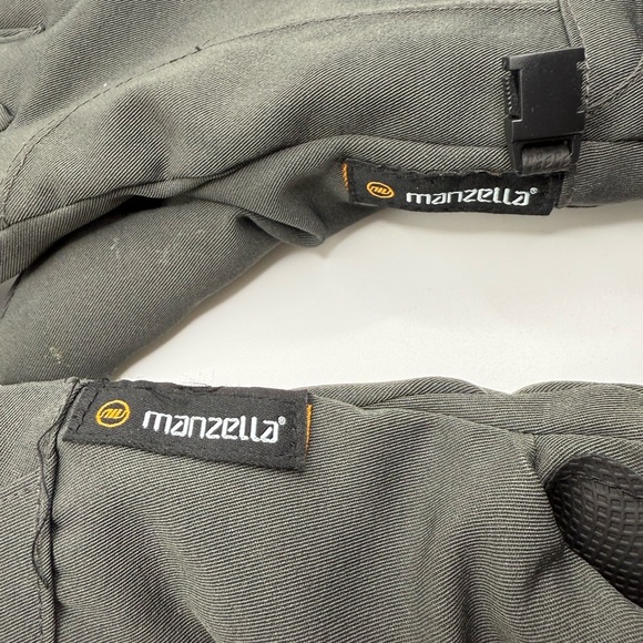 Manzella Gray Insulated Gloves - Picture 3 of 3